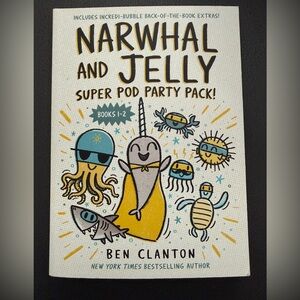 Narwhal and Jelly Super Pod Party Pack Books 1-2